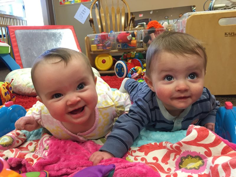 Babies at Kings kids academy